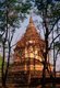 Thailand: Chedi containing the ashes of King Tilokarat, 15th century Wat Jet Yot, Chiang Mai, northern Thailand